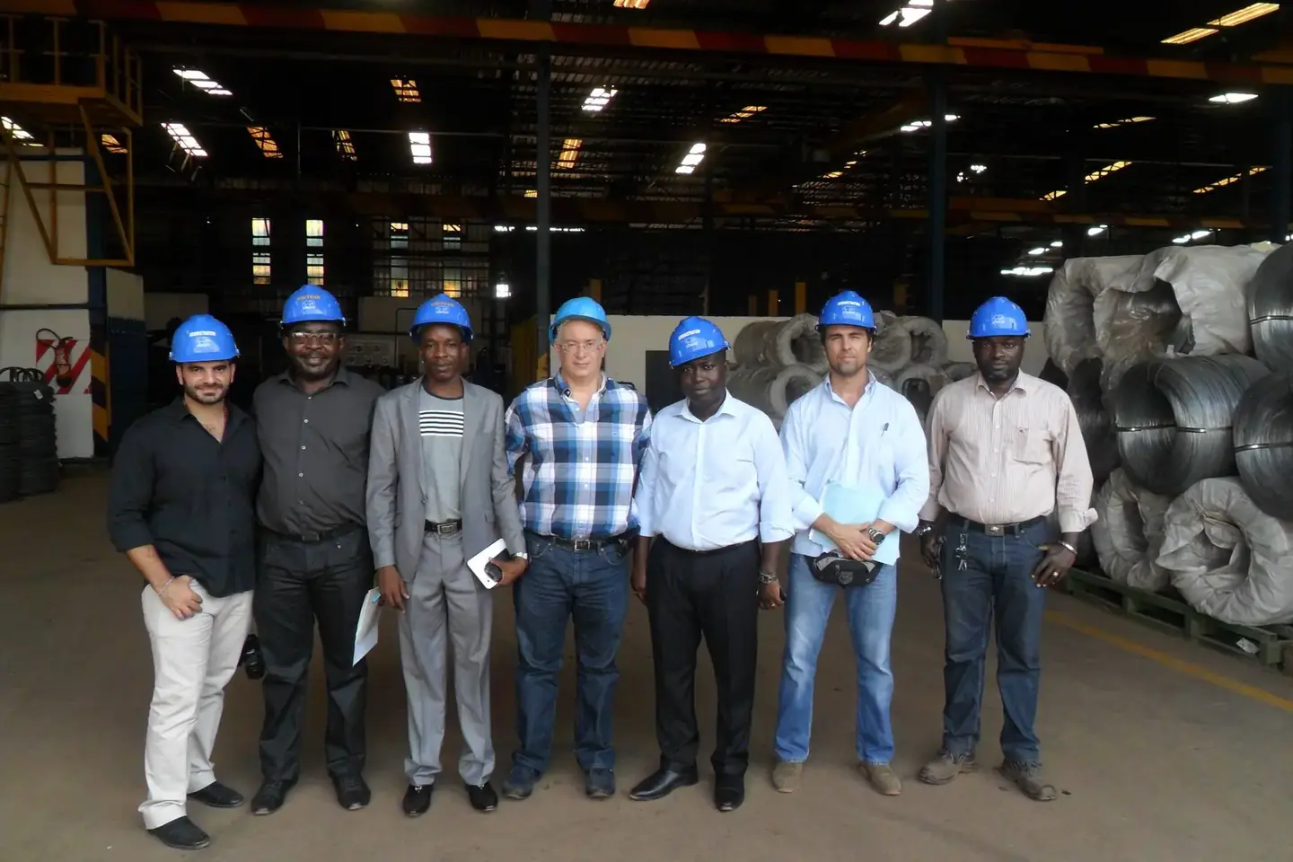 Visite technique d’une installation industrielle